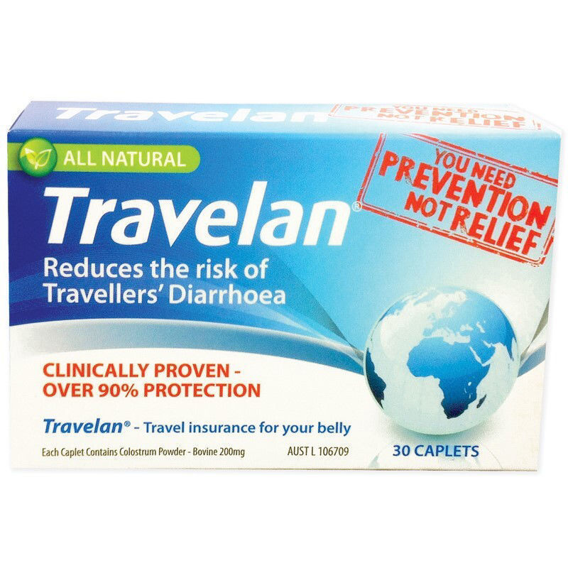 travellers diarrhoea prevention tablets