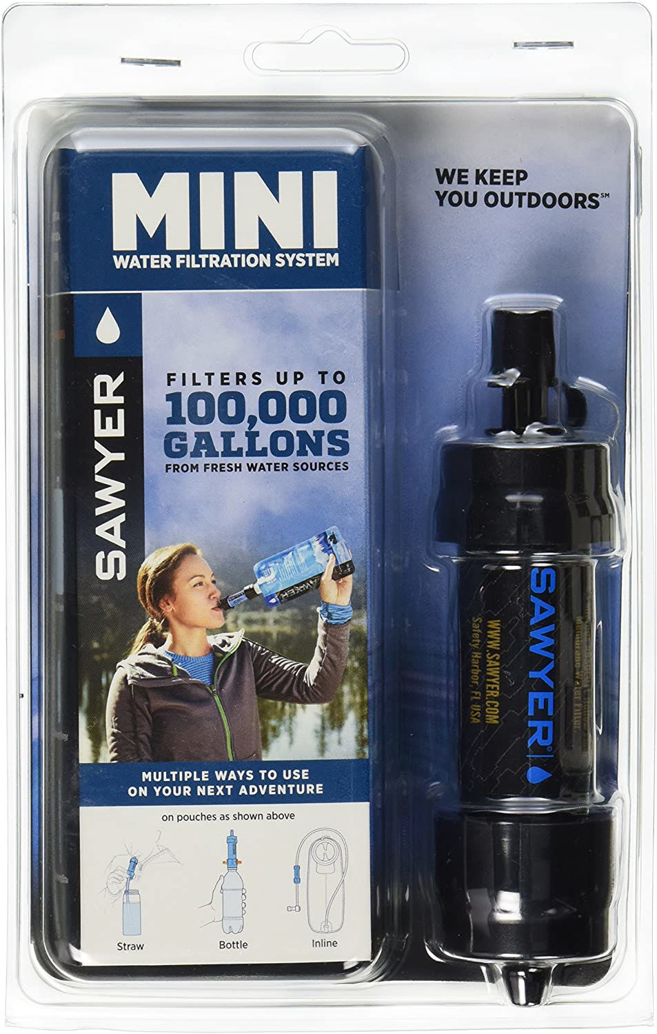 sawyer products mini water filtration