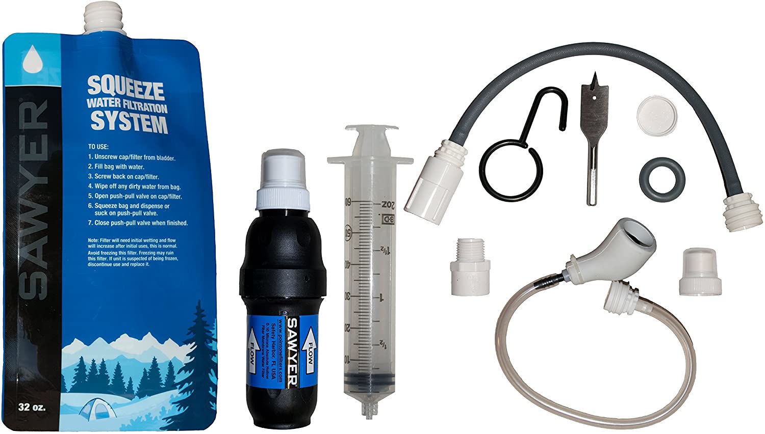 Passport Health Store. Sawyer Products Squeeze Water Filtration System