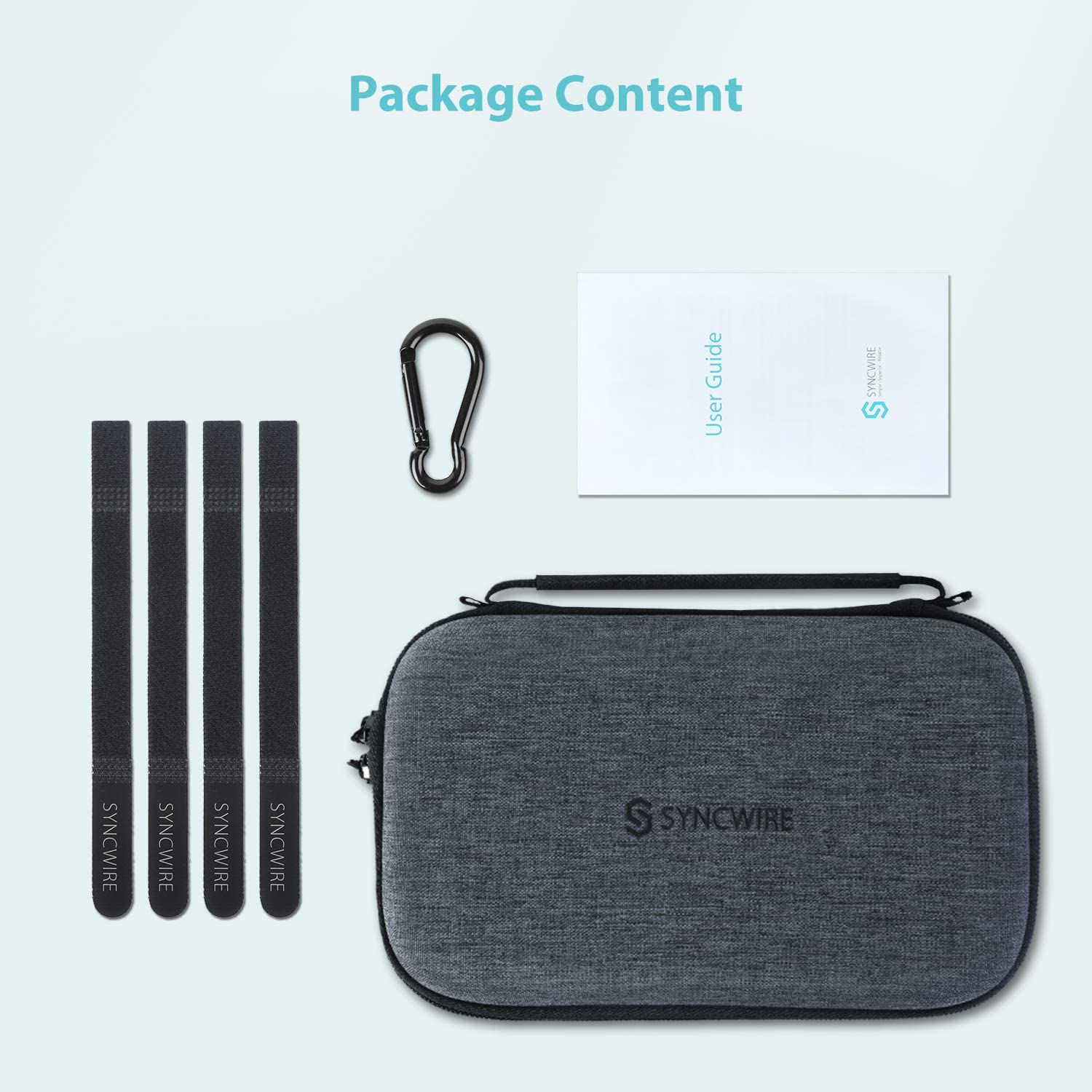 Passport Health Store. Syncwire Travel Electronics Accessory Organizer