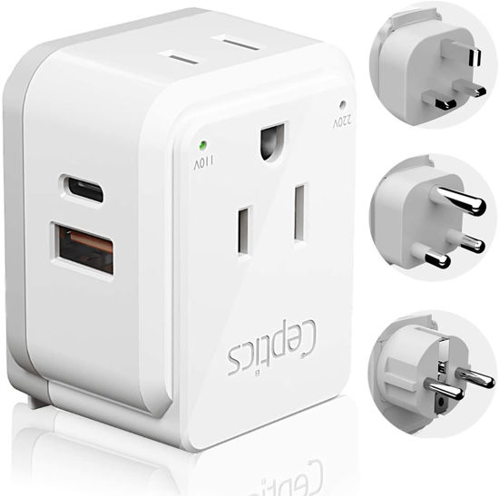 Picture of Ceptics Africa Power Plug Adapter Travel Set