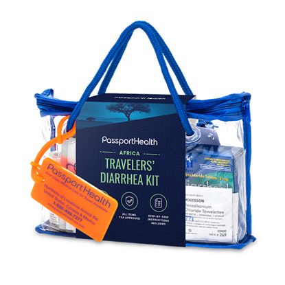Africa Diarrhea Prevention and Treatment Kit for Travelers